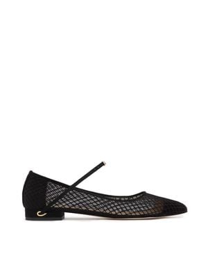 Jennifer Chamandi Lorenzo 20 Ballerinas - Black