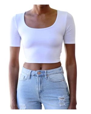 Be Cool Everyday Round Top - White