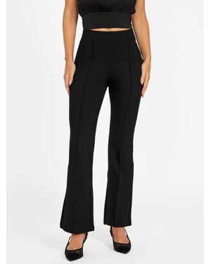 Guess Tilly Ponte Flare Leggings - Black