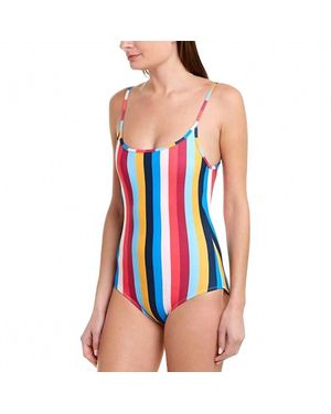 Shoshanna Cami One Piece Swimsuit - Red