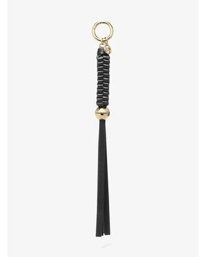 Michael Kors Woven Tassel Charm - White