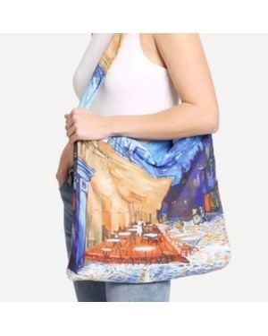Judson & Company Two-In-One Convertible Tote Bag - Blue