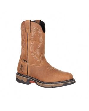 Georgia Boot Carbo-Tec Waterproof Composite Toe Work Boot - Brown