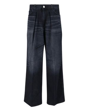 Haikure Candy Tencel Wide Jeans - Blue