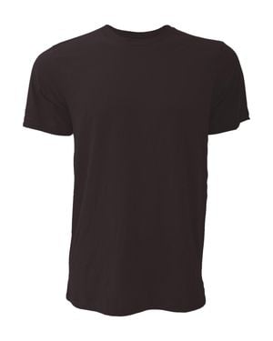Bella Canvas Canvas Jersey Crew Neck Short Sleeve T-Shirt - Black