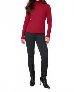 Renuar Ecocosy Knit Leggings - Red