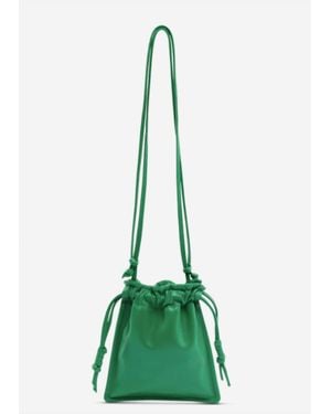 LEMIZ Mini Bowie Crossbody Bag - Green