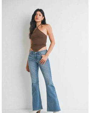Jbd. Low-Rise Bootcut Jeans - Blue