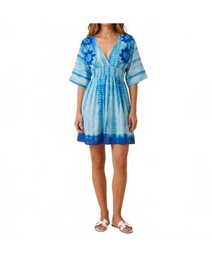 ADA KAMARA Daisy Mini Dress - Blue