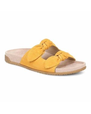 Vionic Elara Slide Sandal - Yellow