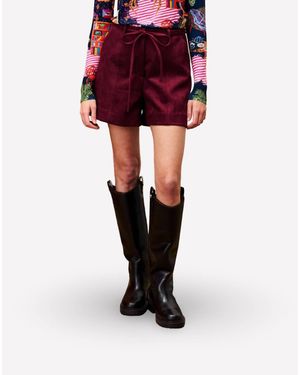 FRNCH Ginette Shorts - Red