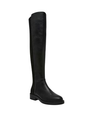 Dolce Vita Panna Faux Leather Tall Over-The-Knee Boots - Black