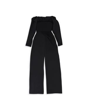 Hussein Chalayan Off Shoulder Jumpsuit - Black