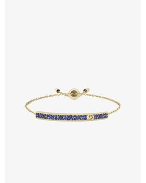 Michael Kors Outlet Pavé Bar Slider Bracelet - White