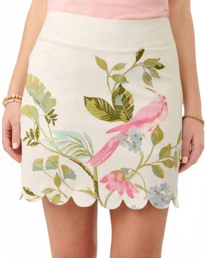 spartina 449 Matilda Scallop Skort - Multicolor