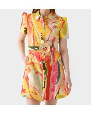 LEO LIN Bronte Mini Dress - Orange