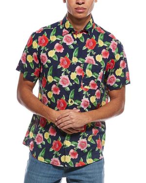 Robert Talbott Morgan Linen Shirt - Multicolor