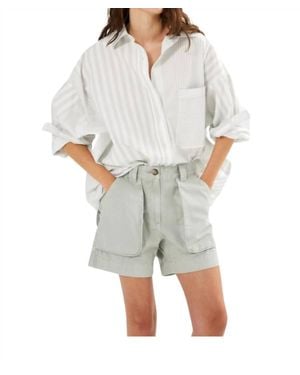 Rabens Saloner Bobbie Medley Shirt - Gray