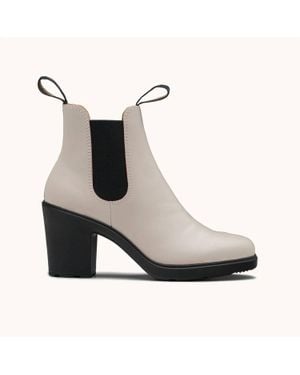 Blundstone Elastic Sided Heel Boot - White