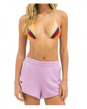 Aviator Nation Essential Club Shorts - Purple