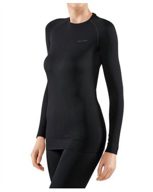 FALKE Long-Sleeve Maximum Warm Shirt - Black