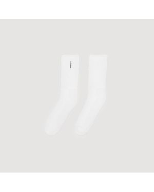 Sandro Cotton Socks - White
