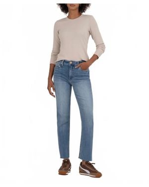 Kut From The Kloth Noelie Knit Top - Blue