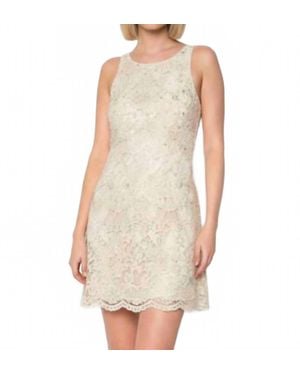 Flora Bea Ellis Mini Dress - White