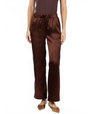 J. Society Melody Easy Full Pants - Brown