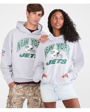 Aéropostale New York Jets 1968 Season Pullover Hoodie - Gray