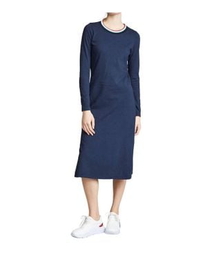 Sol Angeles Vintage Jersey Midi Dress - Blue