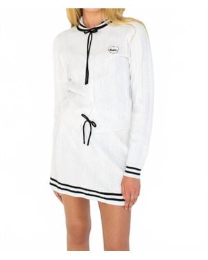 Kestan Naomi Mini Skirt - White