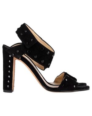 Jimmy Choo Veto 100 Sandals With Studs - Black