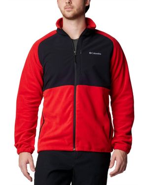 Columbia Sage Peak Full Zip Fleece Jacket - Red