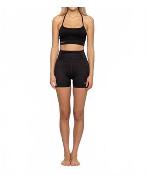 Lovyt Scrunchy Shorts - Black