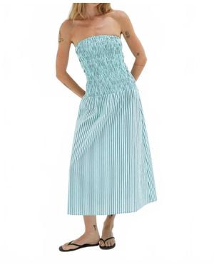 LNA Kapaia Strapless Dress - Blue