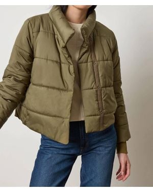 Lilla P Knit Cuff Jacket - Natural