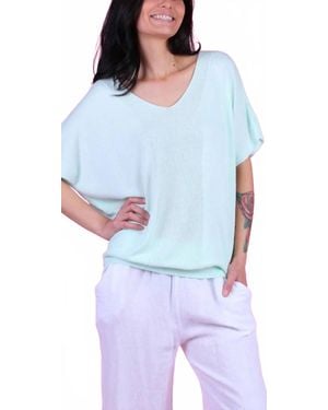 Gigi Moda Elsa Knit Top - White