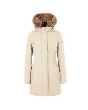 Yes-Zee Nylon Jackets & Coat - Natural