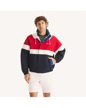 Nautica Reissue Full-Zip Packable Jacket - Red