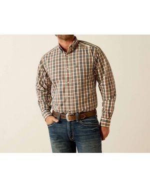 Ariat Wrinkle Free Folk Classic Fit Shirt - Black
