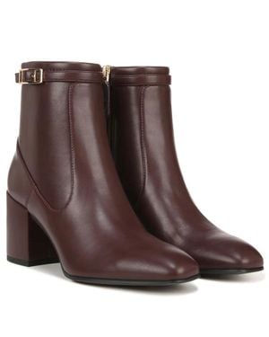 Franco Sarto Tribute I7438S1600 Boots 8M Leather Booties Lion1051 - Brown