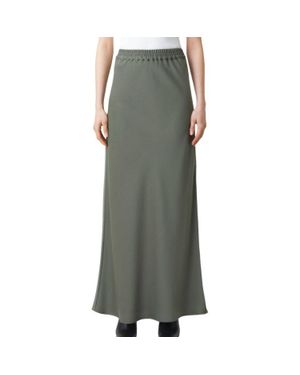 Closed Sunny Maxi Slip Skirt - Gray