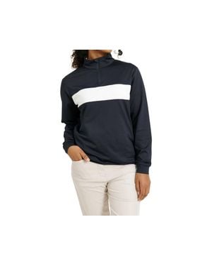 Abacus Sportswear Club Midlayer Turtle Neck Jacket - Black