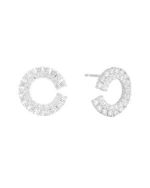 Ring Concierge 14K 2.28 Ct. Tw. Diamond Lux Earrings - White