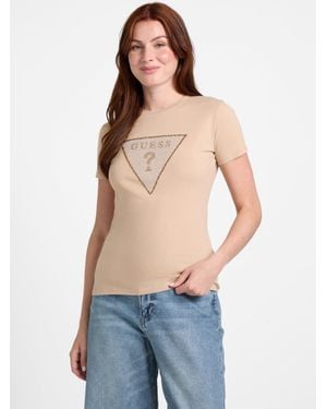 Guess Ava Triangle Tee - Blue