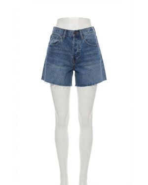 Z Supply Everyday Hi Rise Denim Short - Blue
