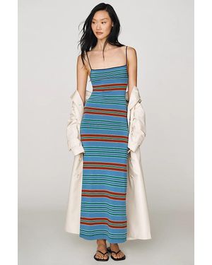 Faithfull the Brand Lucy Midi Dress - Blue