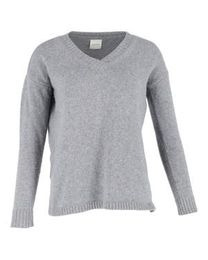 Anine Bing V-Neck Sweater - Gray