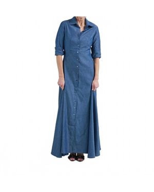 Evi Grintela Juliette Shirt Dress - Blue